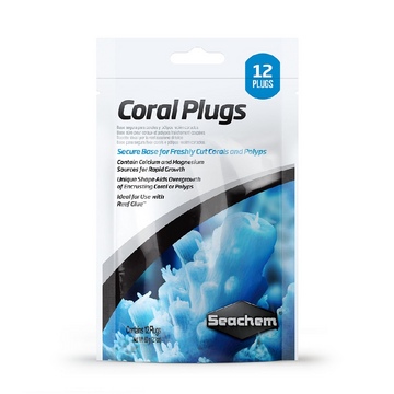 Плашки для кораллов Seachem Coral Plugs, 12шт
