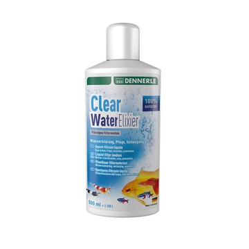 Кондиционер для очистки аквариумной воды Dennerle Clear Water Elixier, 500 мл на 2500 л