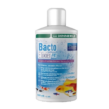 Добавка бактерий для воды Dennerle Bacto Elixier FB7, 500мл на 2500 литров