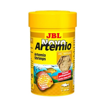 JBL NovoArtemio - дополнительный корм с артемией для любых аквариумных рыб, 100 мл / 6 гр