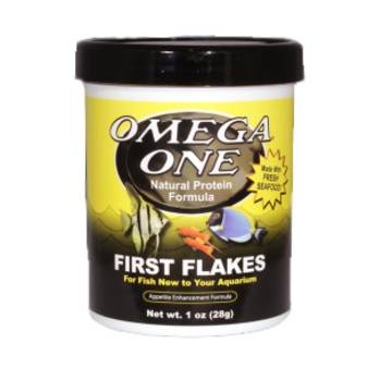 Корм для морских рыб First Flakes Omega One, хлопья 28 гр