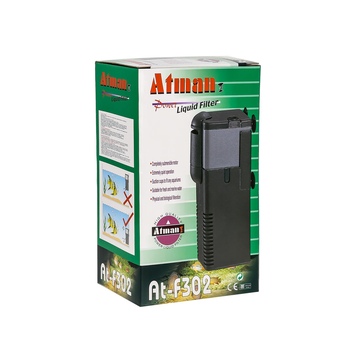 Фильтр внутренний Atman AT-F302 для аквариумов до 60 литров, 450 л/ч, 6,5W