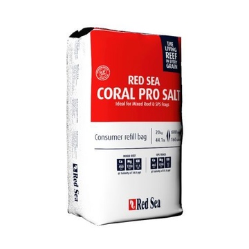 Соль морская Red Sea Coral Pro Salt 20кг на 600л (пакет)